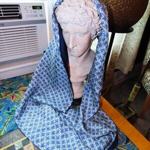 NATURAL SILK METISEKO 72" SCARF NWT